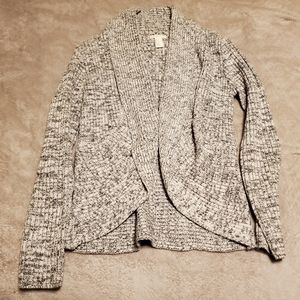 Salt and pepper cardigan (M) from H&M